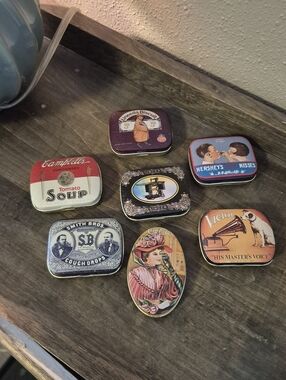 Vintage Bristolware Nabisco Tins Lot Coca Cola Campbells Hersheys